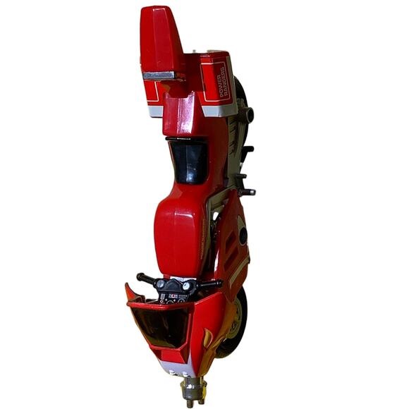 Bandai 1993 MMPR Power Ranger Dino Cycle, Red Vehicle Zord System Tyrannosaurus. - Picture 6 of 6